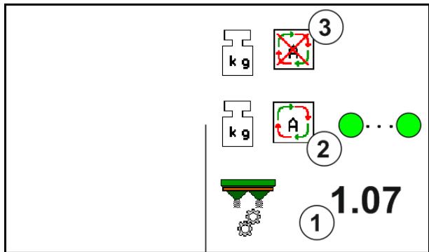 AMAZONE Software ISOBUS pour ZA-TS / ZG-TS - Étalandnage en ligne avec technique de pesée (balance) - 3