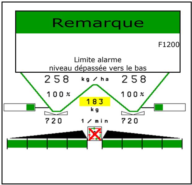 AMAZONE Software ISOBUS pour ZA-TS / ZG-TS - Remarque : - 1