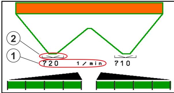 AMAZONE Software ISOBUS pour ZA-TS / ZG-TS - Hydro :Mise en marche / arrêt de l'entrainment des disques d'épandage - 5
