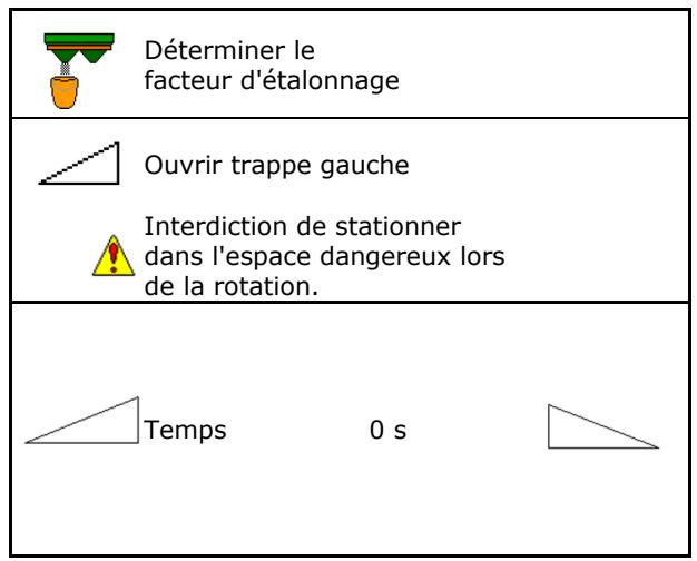 AMAZONE Software ISOBUS pour ZA-TS / ZG-TS - Déterminer le facteur d'étalonnage pour matière spéciale fine - 6
