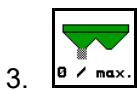 AMAZONE Software ISOBUS pour ZA-V - Vider la trémie d'engrais - 2