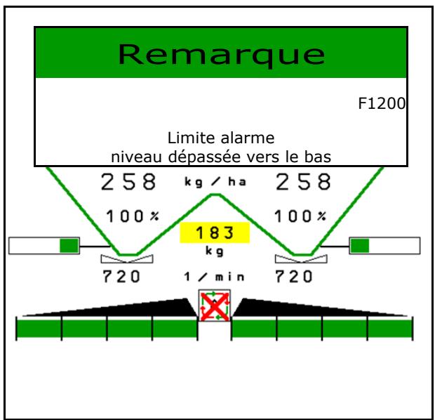 AMAZONE Software ISOBUS pour ZA-V - Remarque : - 1