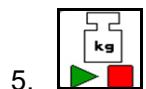 AMAZONE Software ISOBUS pour ZA-V - Étalonnage hors ligne au cours d'un parcours d'étalonnage - 11