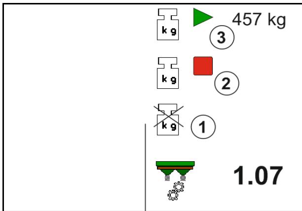 AMAZONE Software ISOBUS pour ZA-V - Étalonnage hors ligne au cours d'un parcours d'étalonnage - 5