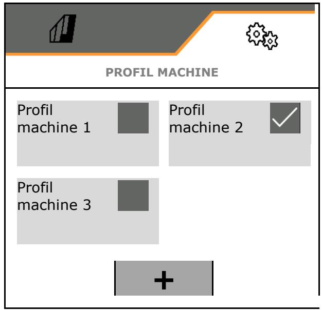 AMAZONE Logiciel ISOBUS Pulvérisateur UF 02 / UX01 / Pantera / FT-P - Sélectionner un profil machine pour FT1502 - 4