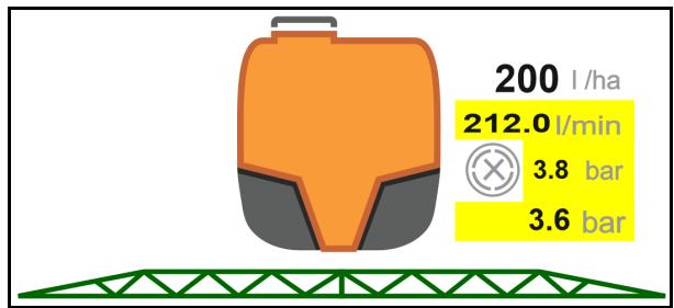 AMAZONE Logiciel ISOBUS Pulvérisateur UF 02 / UX01 / Pantera / FT-P - Mode manuel - 1