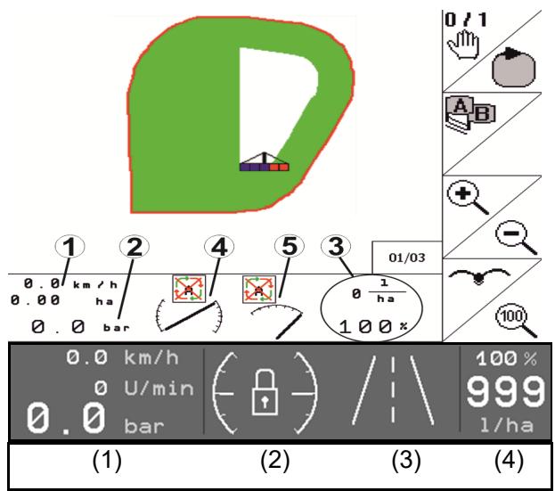 AMAZONE Logiciel ISOBUS Pulvérisateur UF 02 / UX01 / Pantera / FT-P - Miniview dans Section Control - 1