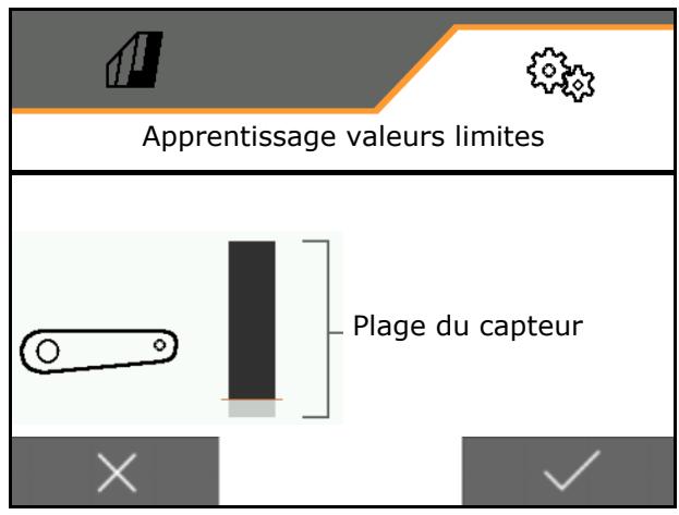 AMAZONE Logiciel ISOBUS Pulvérisateur UF 02 / UX01 / Pantera / FT-P - Apprendere valeurslimites - 1