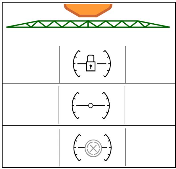 AMAZONE Logiciel ISOBUS Pulvérisateur UF 02 / UX01 / Pantera / FT-P - Compensation des oscillations verrouillée - 1