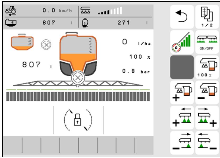 AMAZONE Logiciel ISOBUS Pulvérisateur UF 02 / UX01 / Pantera / FT-P - UF 02 / UX01 / Pantera / FT-P - 1