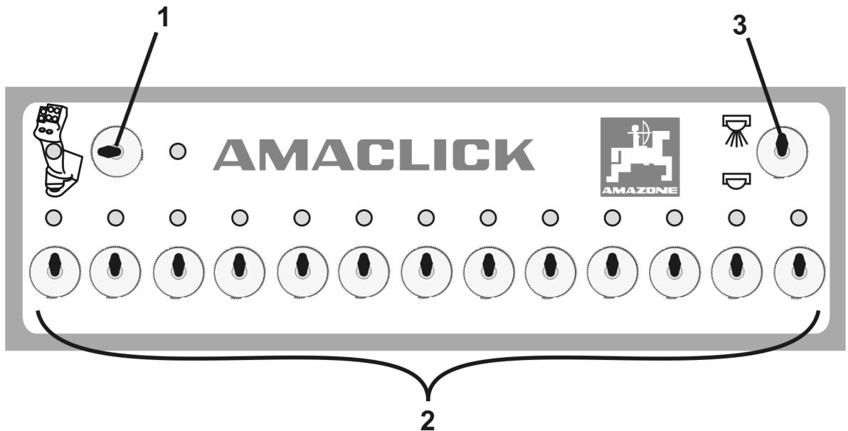 AMAZONE Logiciel ISOBUS Pulvérisateur UF 02 / UX01 / Pantera / FT-P - Avec AMACLICK+ - 1