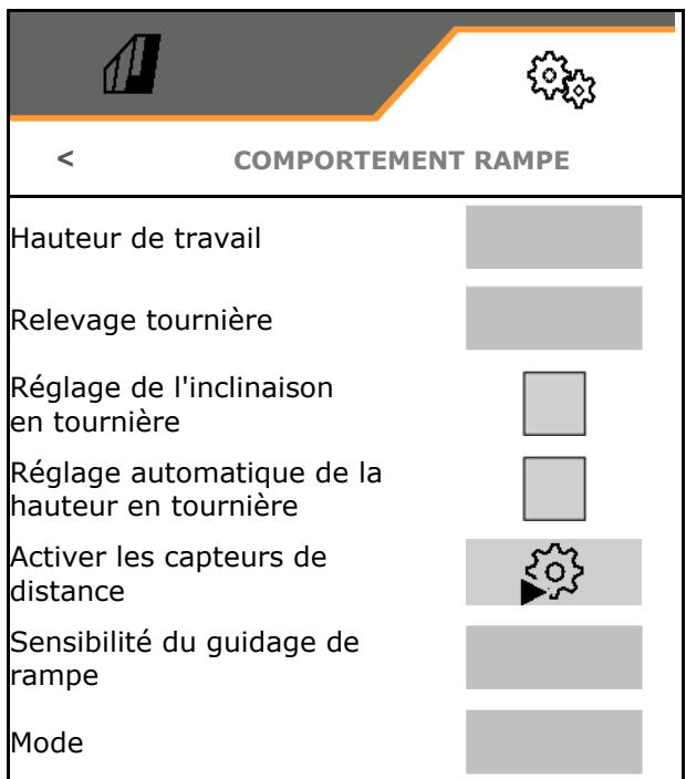 AMAZONE Logiciel ISOBUS Pulvérisateur UF 02 / UX01 / Pantera / FT-P - Uniquement ContourControl : - 1