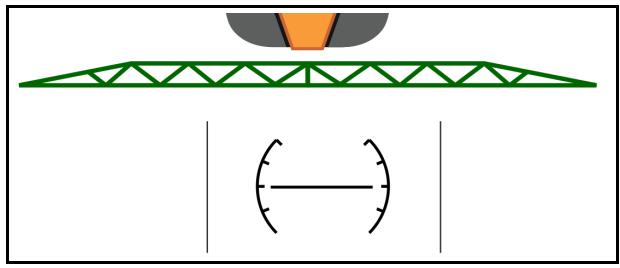 AMAZONE Logiciel ISOBUS Pulvérisateur UF 02 / UX01 / Pantera / FT-P - Alignment de la rampe de pulverisation par le réglage de l'inclinaison - 4