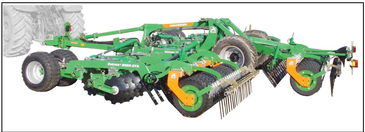 AMAZONE Catros+ 7003-2TX - Fonctionnement - 1