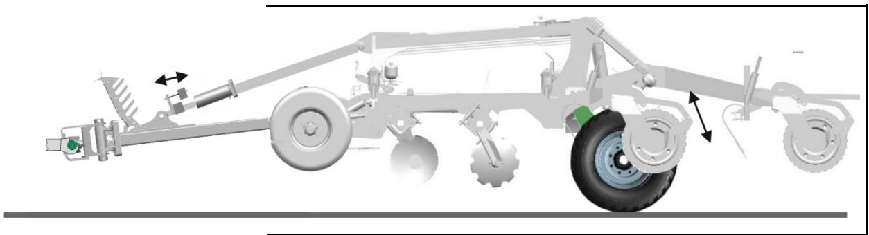 AMAZONE Catros+ 7003-2TX - Chàssis et timon - 1