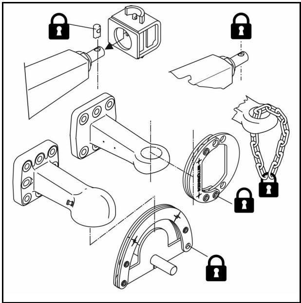AMAZONE Catros+ 8003-2TX - Protection contre les utilisations non autorisées - 1