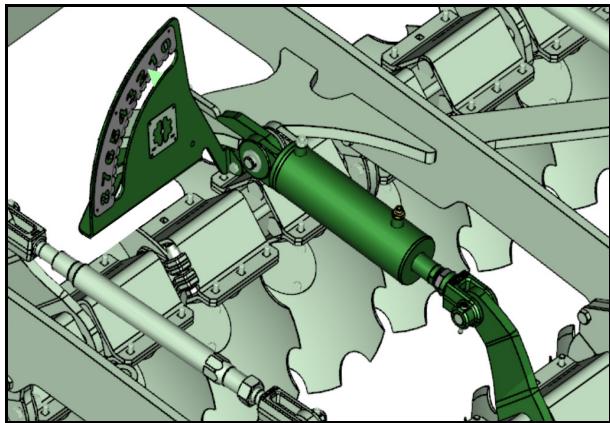 AMAZONE Catros+ 8003-2TX - Réglage hydraulique de la profondeur de travail - 3