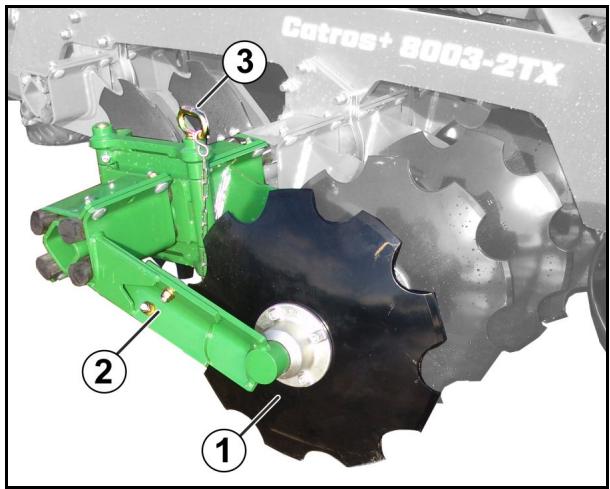 AMAZONE Catros+ 9003-2TX - Éléments de bordure pour le nivellement - 1