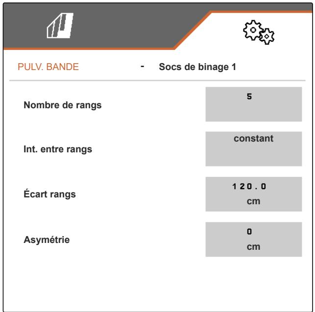 AMAZONE Logiciel ISOBUS Bineuse - REMARQUE - 9