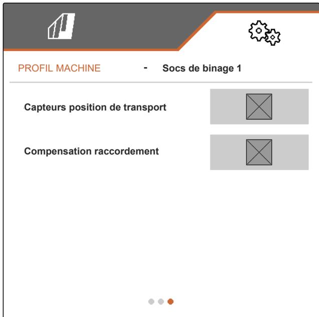 AMAZONE Logiciel ISOBUS Bineuse - Régler le type de machine - 5