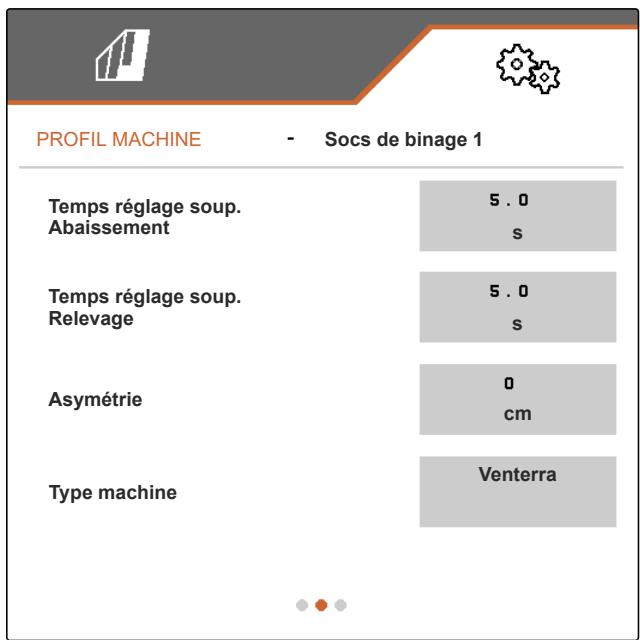 AMAZONE Logiciel ISOBUS Bineuse - Régler le type de machine - 2