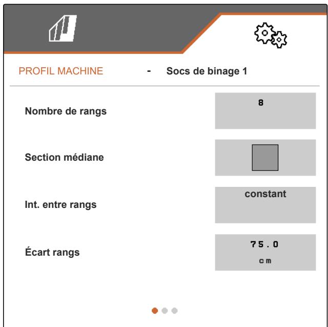 AMAZONE Logiciel ISOBUS Bineuse - REMARQUE - 1