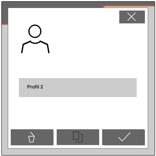 AMAZONE Logiciel ISOBUS Bineuse - Activation du profil - 3
