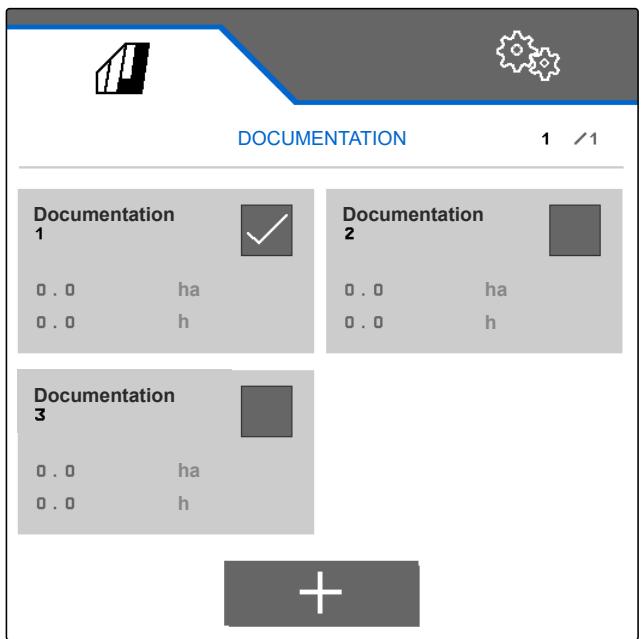 AMAZONE Logiciel ISOBUS Bineuse - Gestion de la documentation - 1