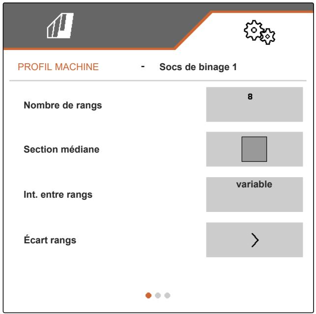 AMAZONE Logiciel ISOBUS Bineuse - REMARQUE - 3