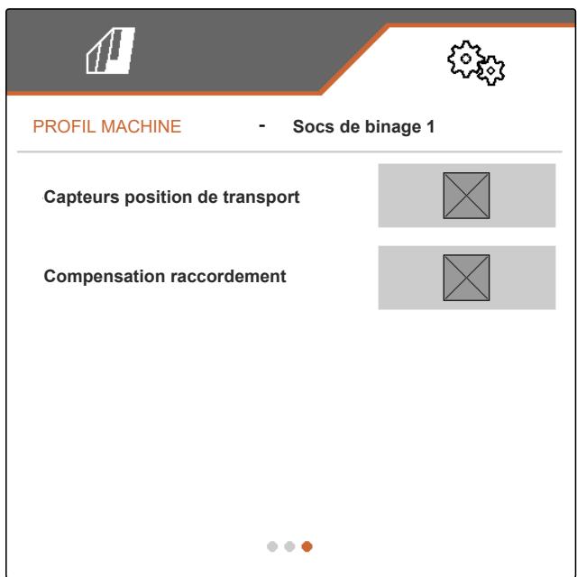 AMAZONE Logiciel ISOBUS Bineuse - Régler le type de machine - 3