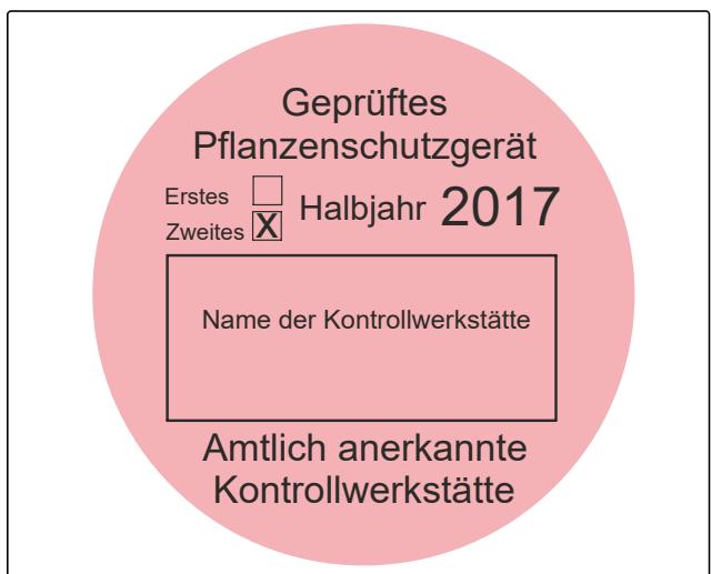 AMAZONE Pantera 7004 - Faire contrôle le pulvérisateur - 1