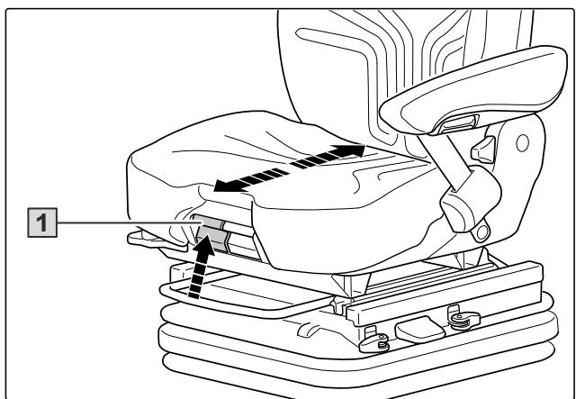 AMAZONE Pantera 7004 - Régler la profondeur de l'assise - 2