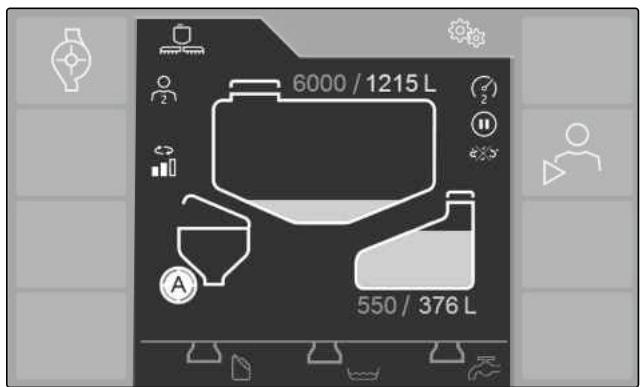 AMAZONE Pantera 7004 - Menus principaux - 2