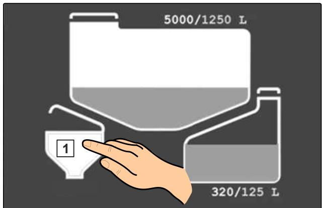 AMAZONE Pantera 7004 - Menu Cuve d'incorporation - 2