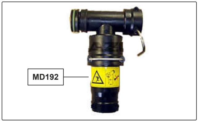 AMAZONE Pantera 7004 - Positions des pictogrammes d'advertisement - 3