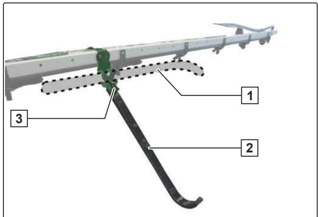AMAZONE Pantera 7004 - Verrouillage des tronçons - 2