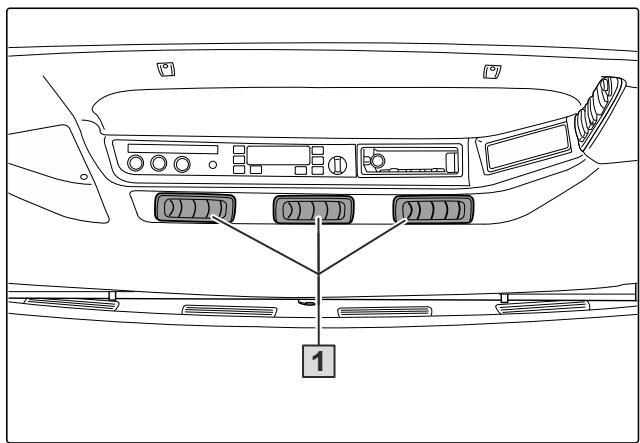AMAZONE Pantera 7004 - Régler le flux d'air - 2