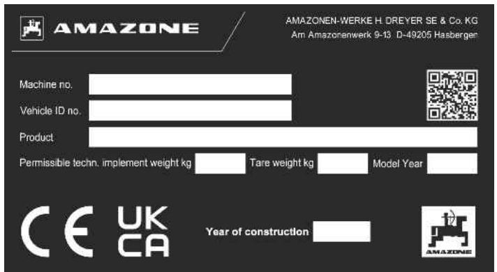 AMAZONE Pantera 7004 - Notice d'utilisation d'origine - 2