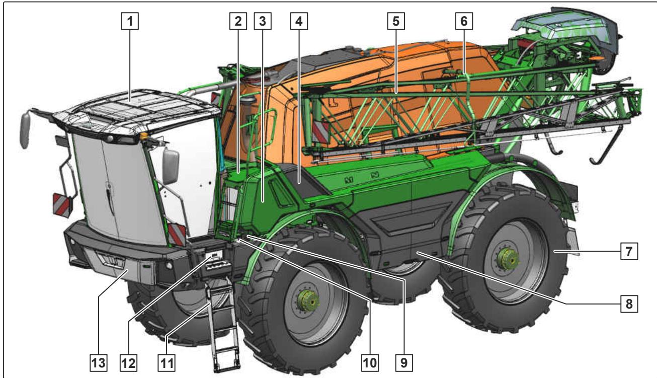 AMAZONE Pantera 7004 - Aperçu de la machine - 1