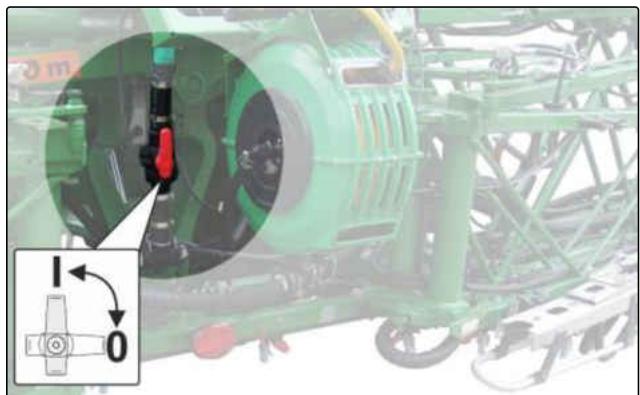 AMAZONE Pantera 7004 avec pack Confort CP - Interrompre brievement le travail - 3