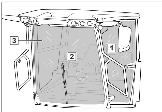 AMAZONE Pantera 7004 avec pack Confort CP - Contrôler les zones de visibilité - 1