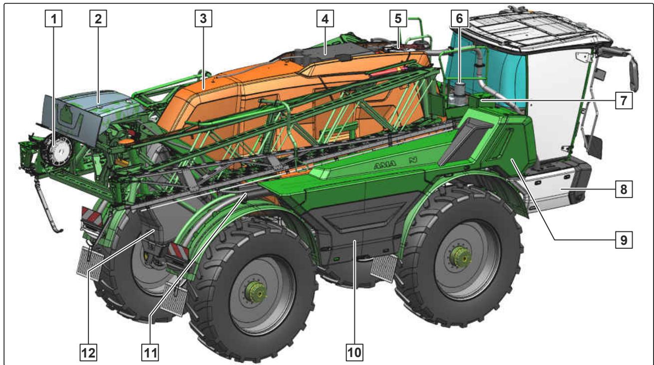 AMAZONE Pantera 7004 avec pack Confort CP - Aperçu de la machine - 2