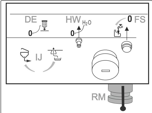 AMAZONE Pantera 7004 avec pack Confort CP - Remplir le réservoir de lavage des mains - 1