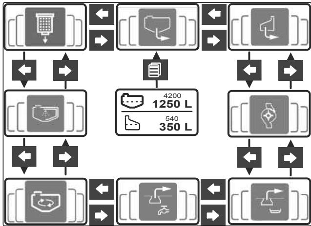 AMAZONE Pantera 7004 avec pack Confort CP - Nettoyer la machine avec le dispositif de lavage extérieur - 1