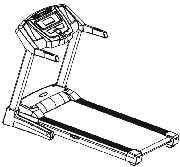 CARE FITNESS CT-5584 - 18km/h - Kinomap - Instruction pour plier, déplacer et déplier - 2