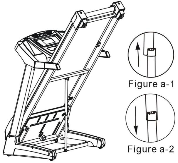 CARE FITNESS CT-5584 - 18km/h - Kinomap - Instrucciones de plegado, desplazamente y desplegado - 1