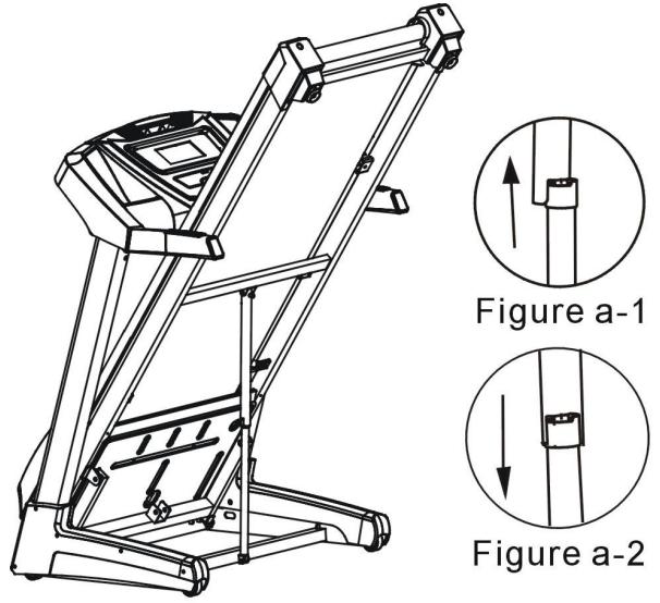 CARE FITNESS 22km/h - CARE - FAST RUNNER - KINOMAP - Instruction pour plier, déplacer et déplier - 1