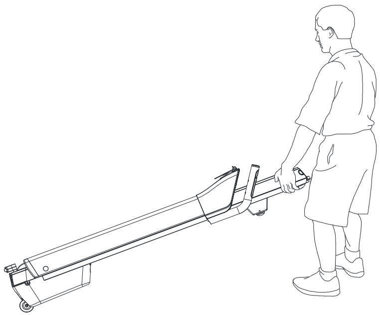 CARE FITNESS 14km/h - CARE - CT-960 - KINOMAP - INSTRUCTIES VOOR INKLAPPEN EN UITKLAPPEN - 5