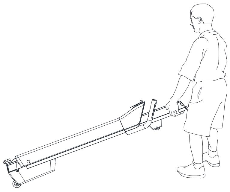 CARE FITNESS 14km/h - CARE - CT-960 - KINOMAP - FOLDING AND UNFOLDING INSTRUCTION - 5
