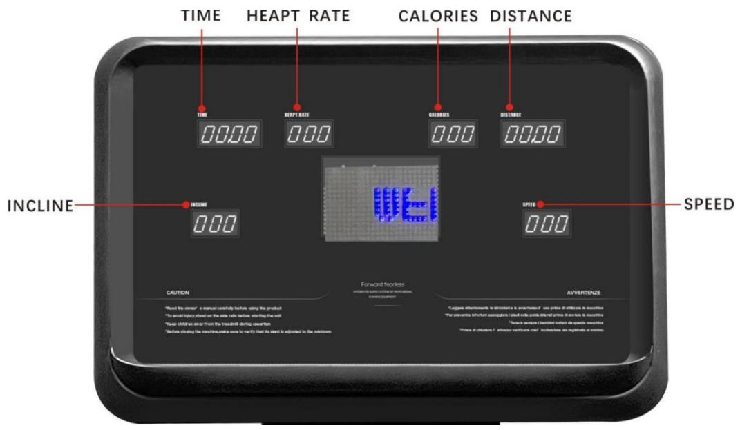 CARE FITNESS 22km/h - CARE - ENDURANCE - Display function - 1